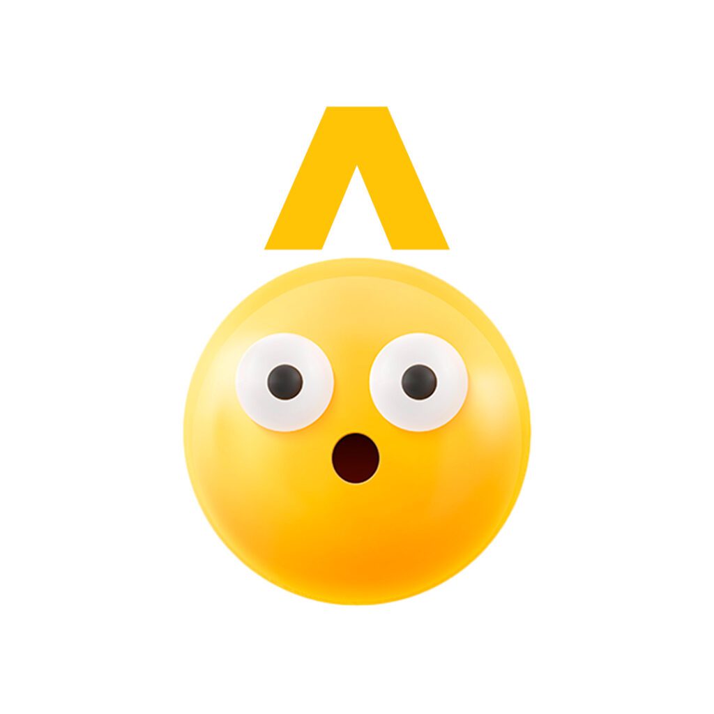 Emoji com acento circunflexo