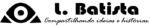Logotipo horizontal de L. Batista em tamanho pequeno