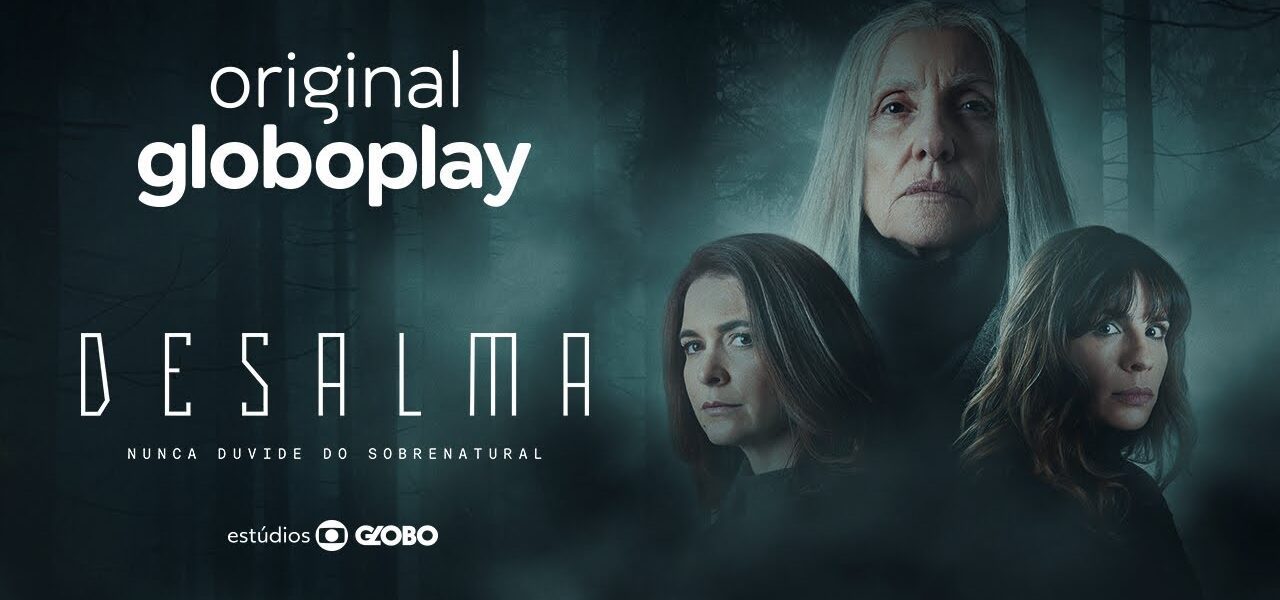 Capa de apresentação da Série Desalma, Original Globo Play