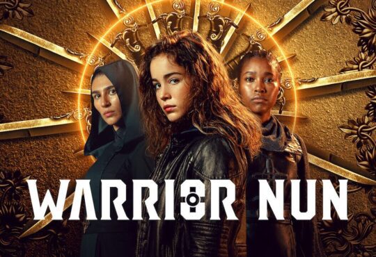 Banner da série Warrior Nun