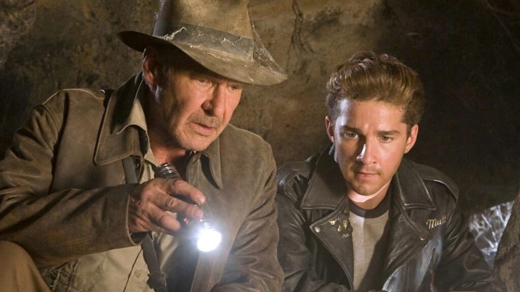 The Indiana Jones movie featuring the character Mutt Williams.