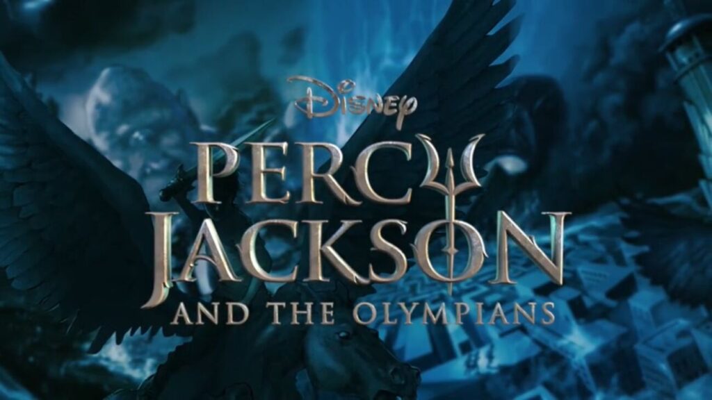 Imagem de tema da série Percy Jackson e os Olimpianos, da Disney+