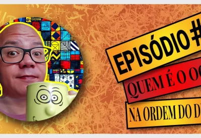 Ogan Leandro apresentando o primeiro episódio da primeira temporada do Podcast Jẹ ki a lọ