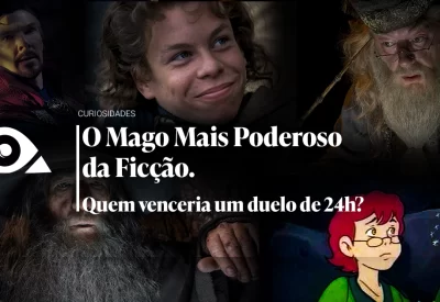 Capa do artigo O Mago Mais Poderoso da Ficção. Quem venceria um duelo de 24h?